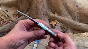 Personalized Retirement Gift for Men, Retirement Present for Men, Retirement Gifts for Police, Gifts for Retired Dad, Damascus Pocket Knife - Etsy