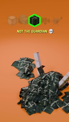 Minecraft Iron Golem VS Ocean Blocks Satisfying 3D cloth and fluid simulations!!