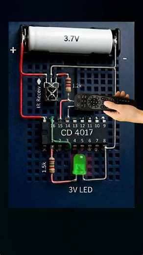 how to make remote control circuit at home // #shortvideo