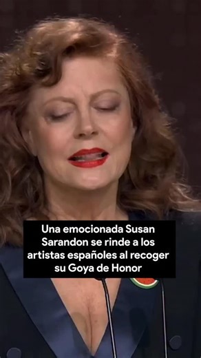 Un momento de pura emoción en los Goya 2026. Susan Sarandon recibe el Goya de Honor y se rinde ante los artistas españoles: “Su lucidez moral me ayuda a sentirme menos sola”. No solo celebra su carrera, sino que también reconoce la fuerza, talento y compromiso del cine español, recordándonos cómo el arte conecta más allá de fronteras y generaciones. #SusanSarandon #Goya2026 | Fotogramas