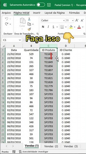 SHIFT key to drag columns in Excel
