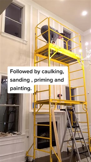 DIY Fireplace Makeover: Molding Tutorial