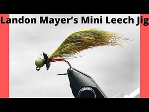 Fly Tying Tutorial | Landon Mayer’s Mini Leech Jig