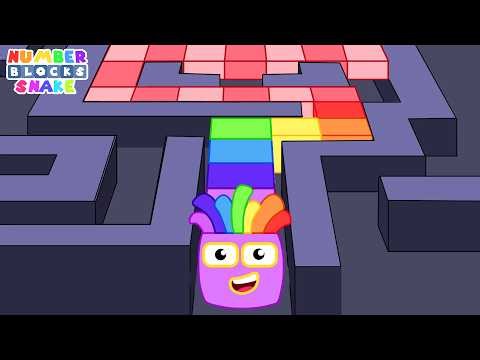 Pattern Palace | Ultimate Numberblocks Snake Maze