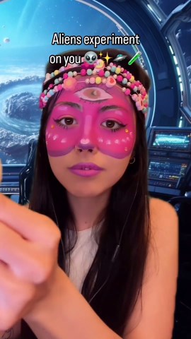 Unity ✨☁️ on Instagram: "ASMR aliens experiment on you 👽🧪🛸🧫✨ #asmr #alien #alienabduction #satisfying #tingles #sleep #explore #foryoupage"