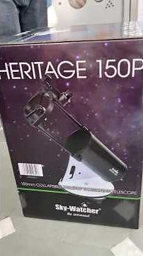 Unboxing Sky-Watcher Heritage 150P Dobsonian Telescope 🔭 | Best Portable Telescope?