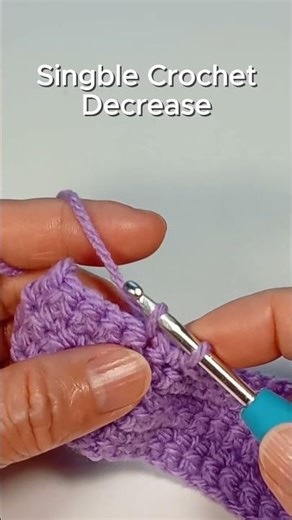 Single Crochet Decrease (sc2tog) – Beginner Visual Demo