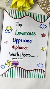 92K views · 780 reactions | Fun and interactive uppercase and lowercase alphabet activity worksheets for kids! Help your little ones learn letter recognition, matching, and writing in an engaging way. Perfect for preschool and kindergarten learners. #alphabetactivity #uppercaseletters #lowercaseletters #lettermatching #alphabetworksheets #preschoollearning #kindergartenworksheets #earlylearning #homeschoolideas #funlearningforkids #handsonlearning #learnthroughplay | Renu Bala | Facebook