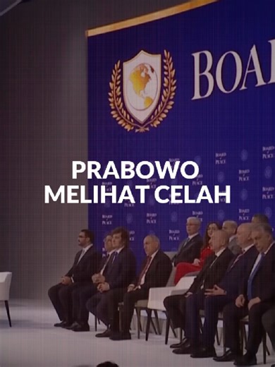 Strategi Geopolitik Prabowo: Membangun Board of Peace