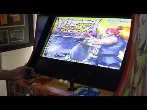 Street Fighter Arcade Cab - MAME Hyperspin Setup