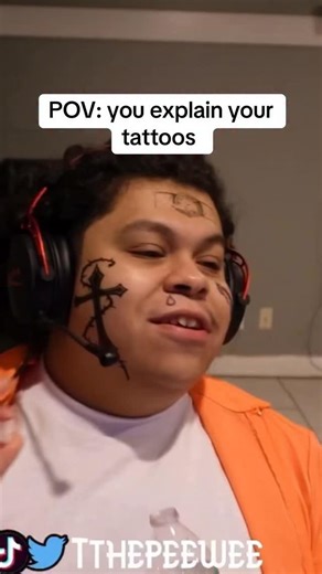 @thepeewee on Instagram: "#thepeewee #funny #funnyvideos #tattoo #irl"