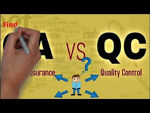 Difference between Quality Control QC and Quality Assurance QA