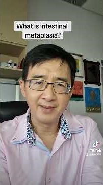 What is intestinal metaplasia