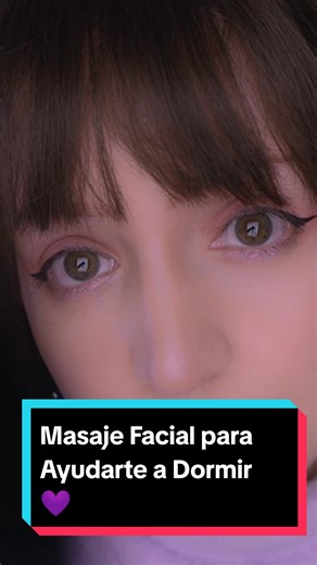 Masaje Facial ASMR con Crema para Relajarte y Dormir