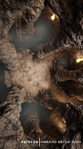 D&D | The Grasping Deep Part 6 No Grid | Animated Battle Maps