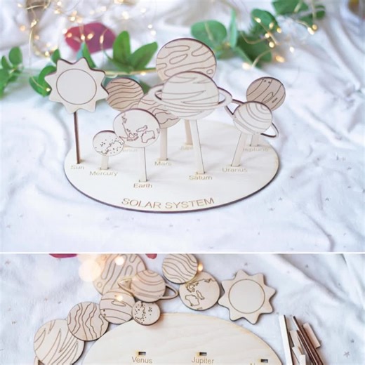 Solar System DIY Kit, Space School Project, Planets Model for Kids, Earth Homeschool Activity - Etsy