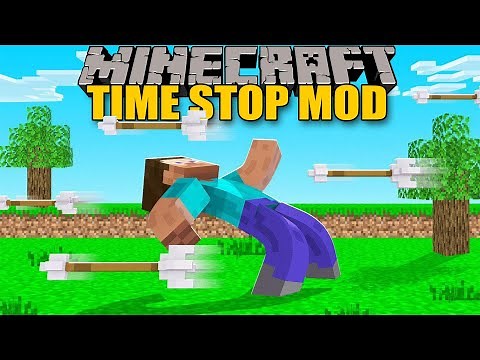 TIME STOP MOD - Deten el tiempo en minecraft - Minecraft mod 1.12.2 Review ESPAÑOL