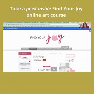 2K views · 37 reactions | Watch the video for a sneak peek inside my 12-week Find Your Joy course and see exactly what you’ll learn when you sign up. Still have questions? Click the link to contact us, read reviews and register before enrollment closes: www.louisefletcherart.com/find-your-joy-course | Louise Fletcher - Art | Facebook