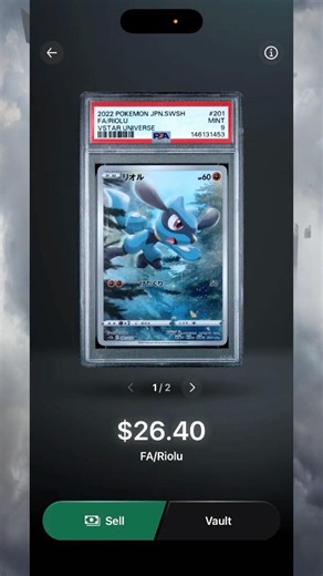 EPIC Riolu AR PULL! 😱 VSTAR Universe Mystery PSA Slab | Triumph Rips