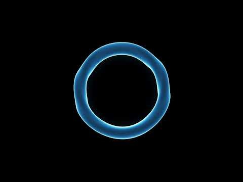 Glowing frame black screen | Neon light border | Frame template video background