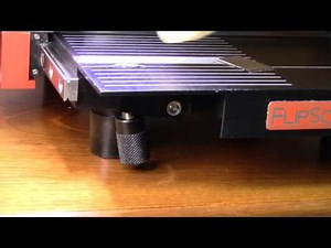 Setting the FlipScribe Scribe Height and Tilt