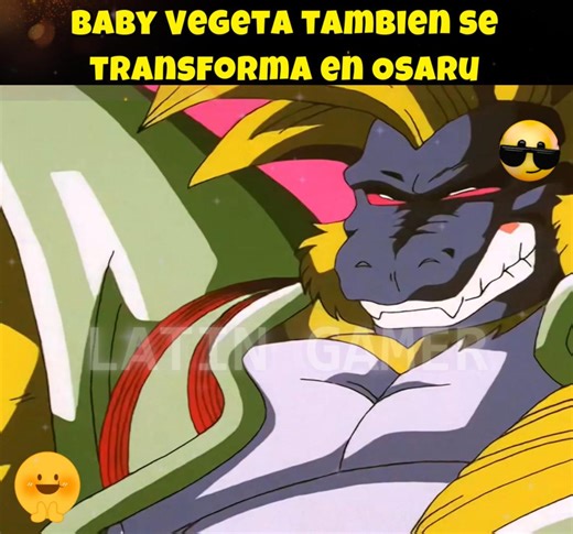 Baby Vegeta tambien se transforma en Osaru | Latin Gamer