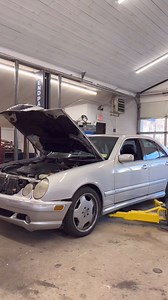 Mercedes Benz E55 AMG Front Wheel Bearing #mercedesbenz #mercedes #amg #diy #mechanic #cars #automotive #automotiverepair | WeWrench