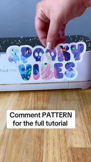 Corinne Blackstone | Cricut tutorials on Instagram: "Make your own custom patterned vinyl! This is such an easy fun way to up your crafting style! Comment PATTERN for the full tutorial #cricut #cricuttutorial #patternedvinyl #cricuthacks #cricutforbeginners #cricutprojects"