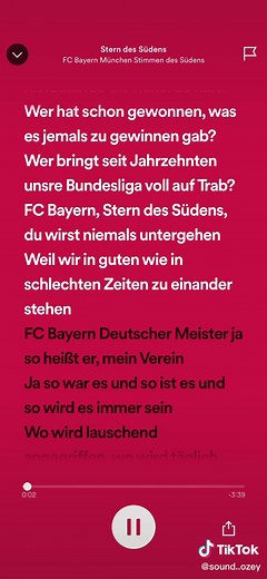 Stern des Südens: FC Bayern Hymnen und Songs