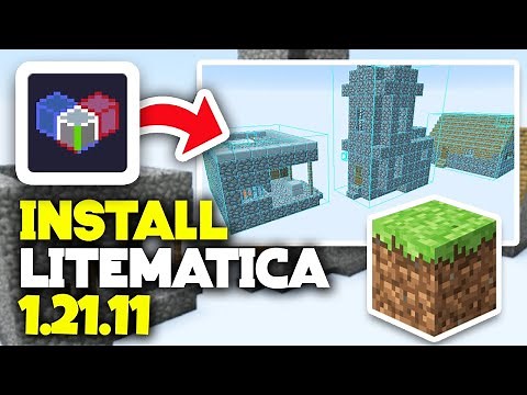 How To Download & Install Litematica 1.21.11 - Schematica Mod for Minecraft