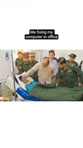 Me fixing my computer in office #usa #relatable #officehumor