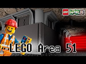 Underground Alien Holding Facility: LEGO Area 51!
