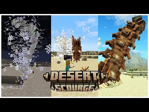 Desert Scourge (Minecraft Mod Showcase) | Fabric 1.20.6 - 1.21.1
