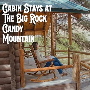 Enjoy a peaceful CABIN stay at Utah's historic Big Rock Candy Mountain! Open April-October. The Big Rock Candy Mountain, sits next to the Sevier River with cabins under beautiful Poderosa Pines. https://www.bigrockcandymountain.com/cabins PLUS! There is so much do while here: Here are 21 of the top adventures to do while visiting! 1. Ride Near 3000 miles of ATV trails. 2. Stay the night in a historic Train car. 3. Lazy Float down the Sevier river 4. Ride on the Candy Mountain Express bike trail.