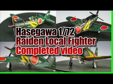 HASEGAWA【RAIDEN】1/ 72 Completion