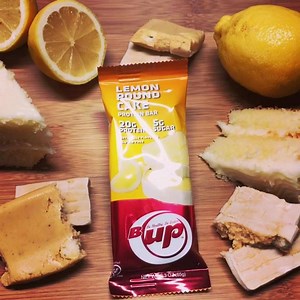 55K views · 48 reactions | Have you tried the new B-Up Lemon Pound Cake protein bar? Delicious treat without the guilt. | Yup Brands | Facebook