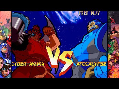 MARVEL vs. CAPCOM Fighting Collection - CYBER AKUMA playthrough - Nintendo Switch gameplay
