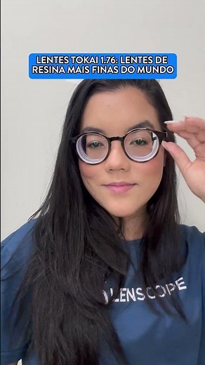 Lentes com -17.50 de miopia e -0.75 de astigmatismo