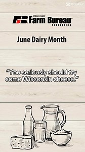 12 reactions | Wisconsin produces over a quarter of the nation's cheese and has won more awards for cheesemaking than any other state or country in the world. So yes, "you seriously should try some Wisconsin cheese." Happy June Dairy Month! 燎  | Wisconsin Farm Bureau Federation | Facebook