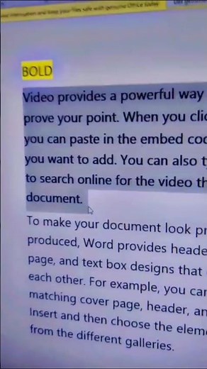 How to Bold Text in MS Word Using Shortcut Key (Quick Guide)#CtrlB #techshort#MSWord#BoldShortcut