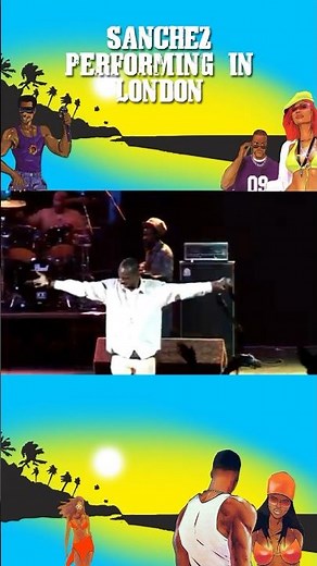 Reggae and gospel star Sanchez performing live at the London Hammersmith Apollo! #gospelreggae