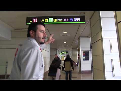 Como Subir de la Terminal 2 de LLegadas a la T2 Salidas