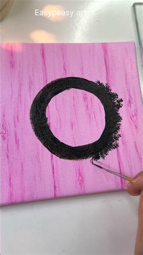 Christmas wreath painting / Acrylic painting tutorial