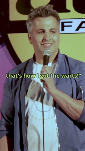 Comedian Paul Farahvar | Warts #standup #comedy #comedyshorts