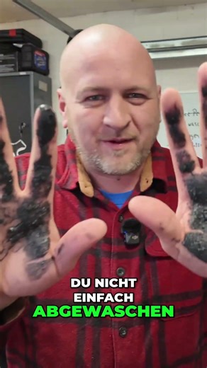 Silicone, oil & engine grease off your hands? This workshop trick really works!