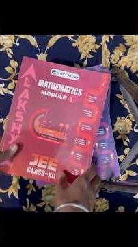 Pw Lakshya Jee 2027 Modules Unboxing | Pw Lakshya Jee 2027 Modules Review #pw