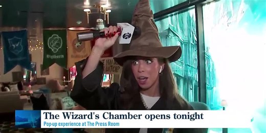 The Wizard's Chamber now open at the Press Room