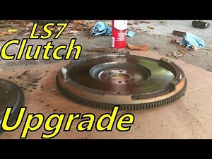 throwout bearing and LS7 Clutch install - LS1 240sx (S14) Drift Build (EP 31)