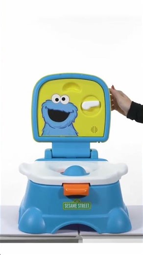 Potty chair → toilet trainer → step stool