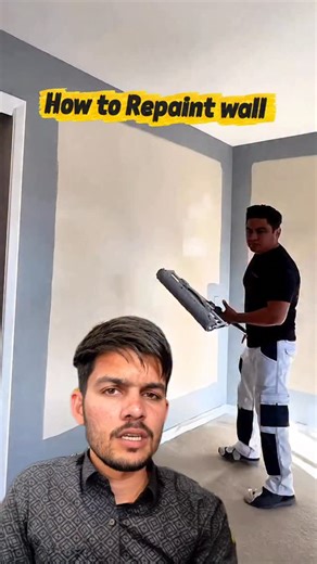 Repainting old walls😱? Don’t make these beginner mistakes!😱 Want to repaint your old walls like a professional painter? 🏠🎨 In this step-by-step beginner wall painting guide, I show you how to clean dirty and dusty walls, remove cobwebs, fill wall holes with putty, sand the surface properly, apply primer, and paint your walls the right way without leaving brush or roller marks. This video is perfect for anyone who wants to do DIY wall painting at home and save money while getting a smooth, pr